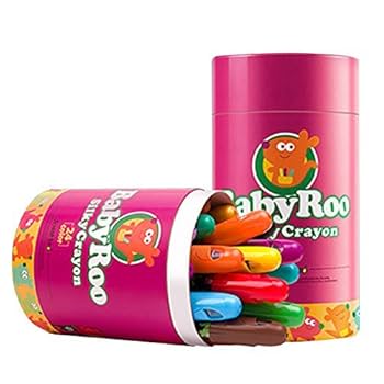 画材Jar Melo ジャーメロ　無毒の洗えるクレヨン 36色 Amazon.co.jp: クレヨン 36色セット クレヨンクリップ付き